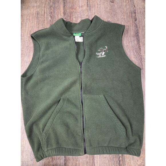 PRIMOS Speak the Language Hunting Calls Hunting Vest Green Fleece XL - Picture 1 of 5